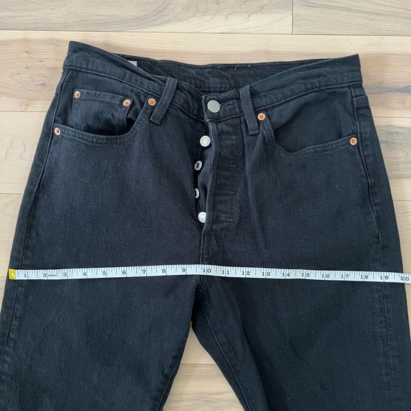 501 Black Levi’s Stretch Jeans Size 28 - Picture 5 of 5
